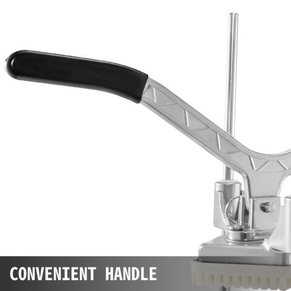 1/4-Inch Stainless Steel Commercial Vegetable Chopper – Manual Machine for Fries, Potato Chips, Onions, Carrots, and Tomatoes - Image 9