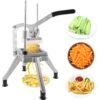 1/4-Inch Stainless Steel Commercial Vegetable Chopper – Manual Machine for Fries, Potato Chips, Onions, Carrots, and Tomatoes