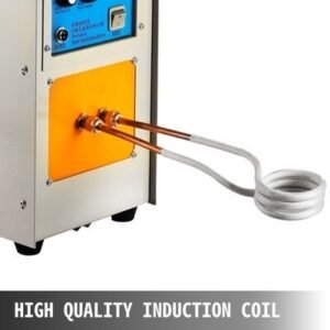 15KW High-Frequency Induction Heater 30-100 KHz, LH-15A 230V Heating Furnace System for Melting and Heat Treatment