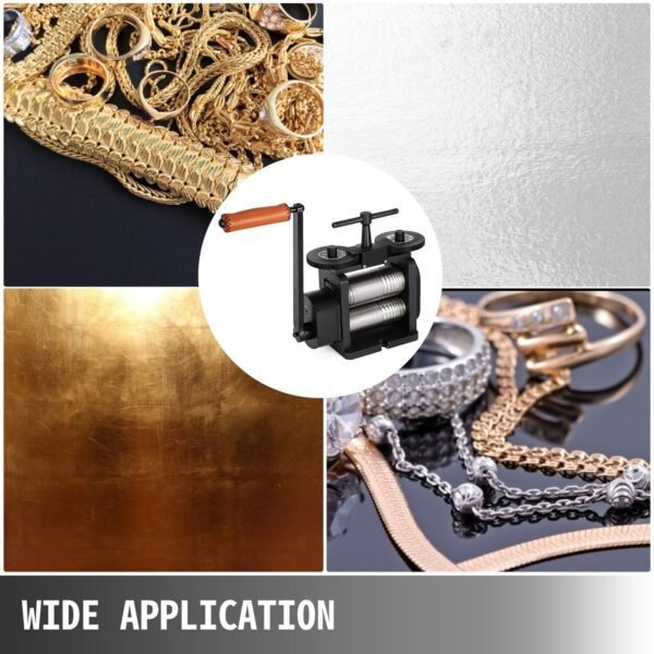 Jewelry Making Roller Pattern Combination Rolling Mill Machine – Versatile Tool for Metal Shaping and Texturing - Image 8