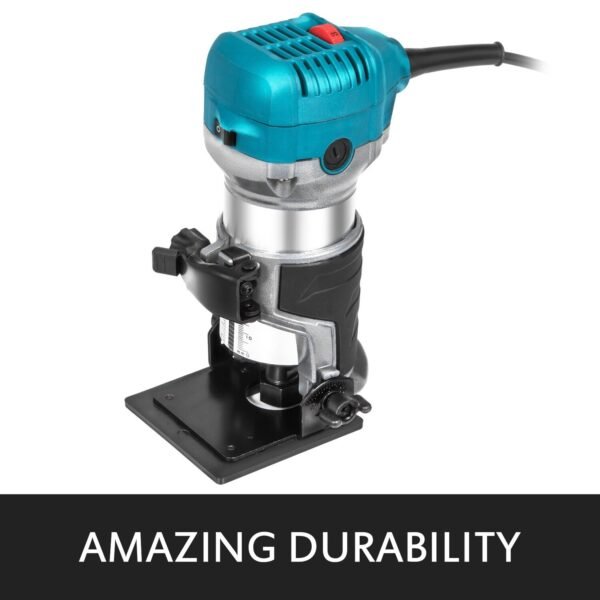 Variable Speed Compact Router Kit, 10,000-30,000 RPM – High-Performance Tool for Precision Woodworking and Shaping - Image 2