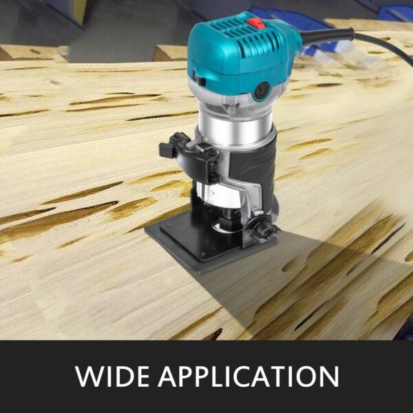 Variable Speed Compact Router Kit, 10,000-30,000 RPM – High-Performance Tool for Precision Woodworking and Shaping - Image 8