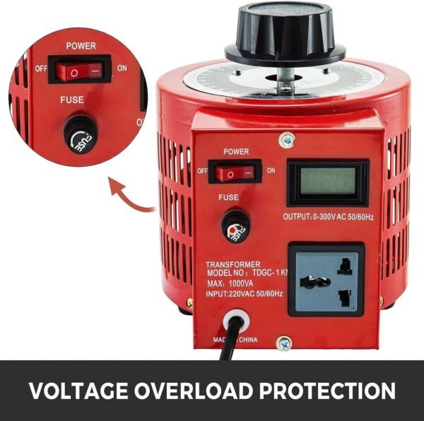 0.5kVA-3kVA Power Supply Voltage Transformer Converter 220v Variable Transformer - Image 7