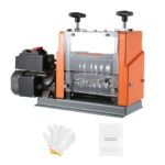 0.06-0.98 Automatic Wire Stripping Machine 1.5-25mm Motorized Electric Wire Stripper 7 Channels Stripper for Recycling Scrap Copper