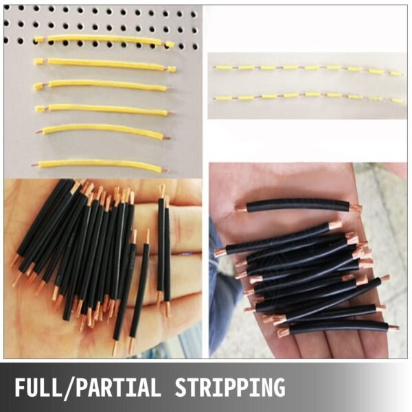0.1-10 Sqr mm Automatic & Computerized Wire Stripping and Peeling Machine, 300V, with Straightener and Collection Plate for Efficient Wire Processing - Image 2