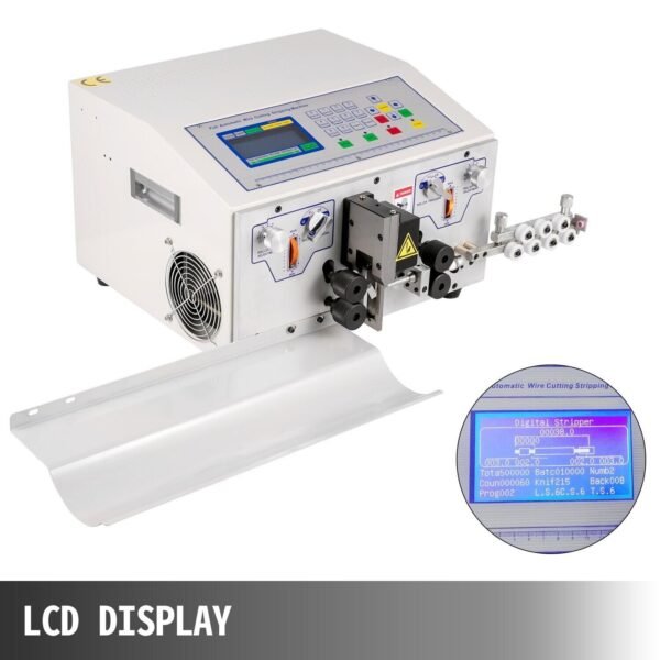 0.1-10 Sqr mm Automatic & Computerized Wire Stripping and Peeling Machine, 300V, with Straightener and Collection Plate for Efficient Wire Processing - Image 5