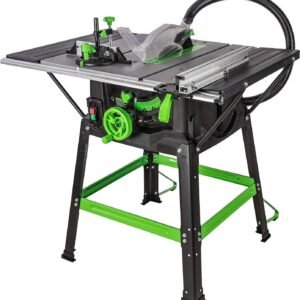 1500W 230V Heavy-Duty Multi-Material Cutting Table Saw for Precision Woodworking and DIY Projects - Ideal for Home Improvement