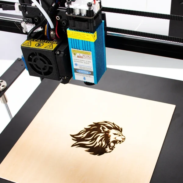 12V CNC Laser Module – 5.5W Laser Head with 450nm Wavelength for Precision Engraving and Cutting - Image 5