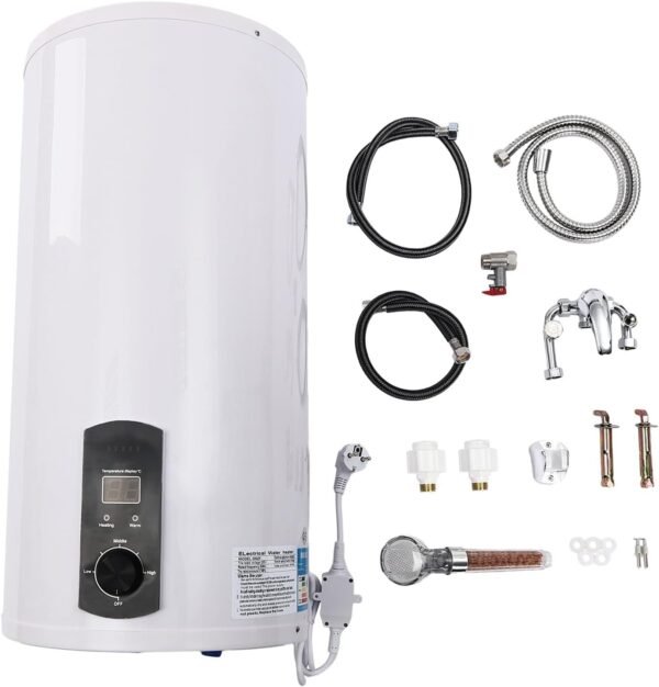 120L Electric Storage Hot Water Heater – Instantaneous Water Boiler with LED Screen, 220V 2K for Residential and Commercial Hot Water Solutions