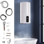 100L Electric Storage Hot Water Heater – Instantaneous Water Boiler with LED Screen, 220V 2K for Residential and Commercial Hot Water Solutions