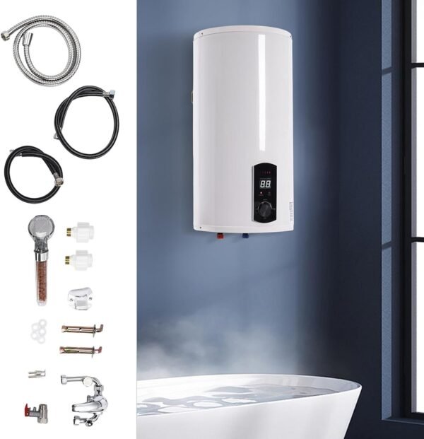 120L Electric Storage Hot Water Heater – Instantaneous Water Boiler with LED Screen, 220V 2K for Residential and Commercial Hot Water Solutions - Image 7