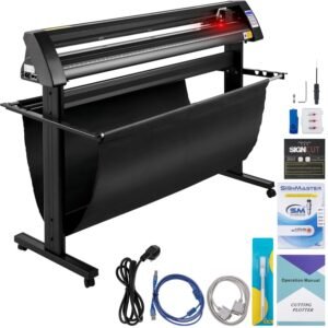 1350mm Vinyl Cutter with LED Guide Light – SignCut Label Maker & Vinyl Plotter for Precision Cutting