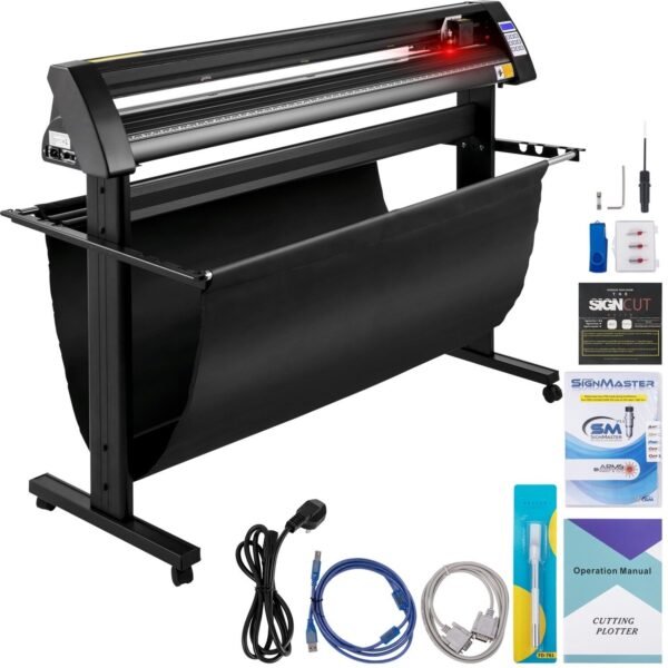 1350mm Vinyl Cutter with LED Guide Light – SignCut Label Maker & Vinyl Plotter for Precision Cutting - Image 6