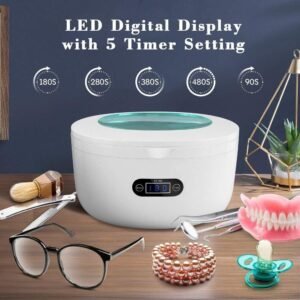 750ml Washing Machine Ultrasonic Cleaner - Compact and Effective Cleaner for Deep Cleaning and Maintenance of Washing Machines