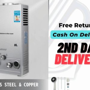 8L LPG Propane Gas Tankless Instant Water Heater - Efficient Hot Water Solution for Home Use with Compact Design