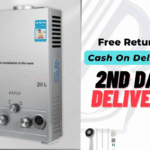 20L LPG Propane Tankless Water Heater – Energy-Efficient On-Demand Hot Water for Home, RV, and Outdoor Use – Compact, Easy Installation