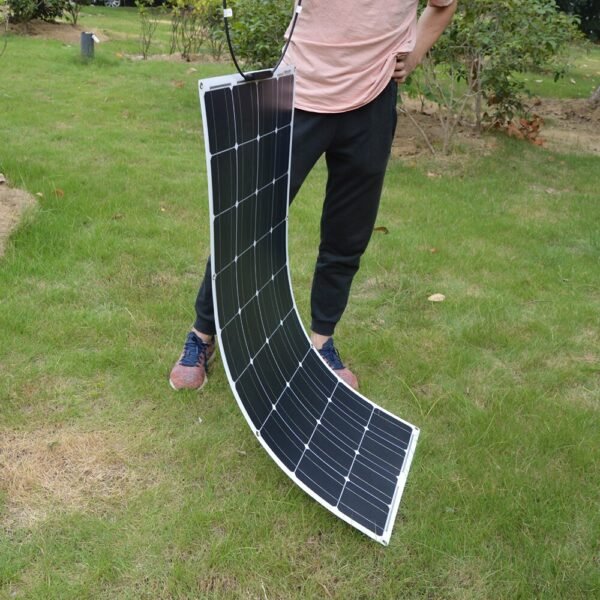 18V 100W-400W Flexible Solar Panel Kit with 12V Battery Charging Controller for RV, Car, Boat, Mobile - Image 4