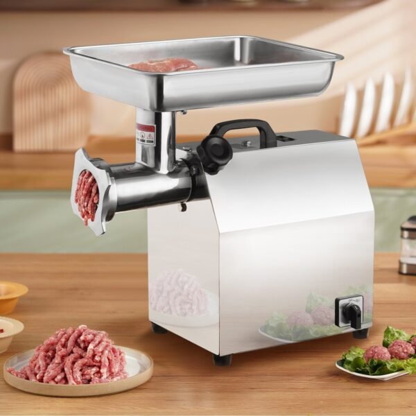 1100W Stainless Steel Electric Meat Grinder Mincer - Heavy-Duty Sausage Maker for Efficient Food Preparation - Image 11