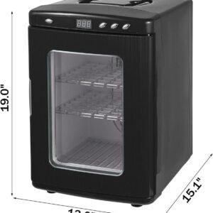 25L Reptile Egg Incubator with Digital Temperature Control - Ideal for Snake, Tortoise, and Lizard Breeding - Herp Nursery Hatch with LED Display, Auto-Turn, and Dual Ventilation for Reliable Hatching