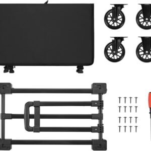 2-in-1 Folding Hand Truck with Bag – Portable Heavy-Duty Shopping Cart for Convenient Transport