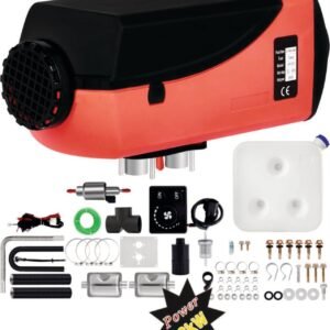 3KW 12V Diesel Air Heater – Parking Heater with Silencer, LCD Display, and Remote Control