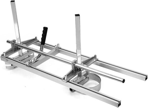 Chainsaw Mill and Rail Mill Guide System, Portable Sawmill 14"-36" Guide Bar, 9ft Aluminum Saw Milling Rail Guide with Chainsaw Planking Mill for Woodworkers and Carpenters - Image 10