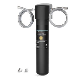 15UA Under Sink Water Filter System, 60K Liters High Capacity, Direct Connect to Kitchen Faucet for Clean and Fresh Drinking Water