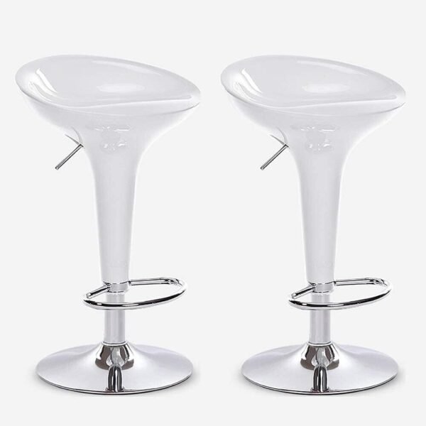 Set of 2 Bar Stools with Gas Lift – Perfect for Kitchen Counters or Home Bars, Great Value - Image 3