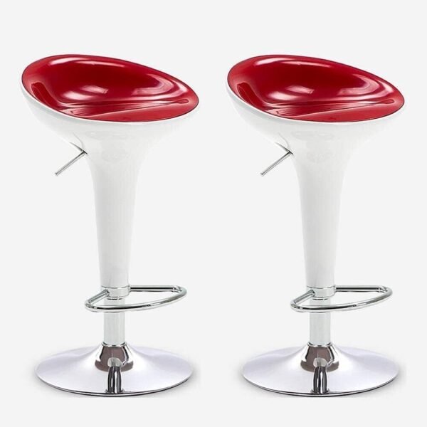 Set of 2 Bar Stools with Gas Lift – Perfect for Kitchen Counters or Home Bars, Great Value - Image 7