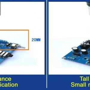 12MP Digital Microscope with 7 Inch Large Color Screen, Wide Base, LCD Display, 1-1200X Continuous Magnification with Light - Built-in Battery Version