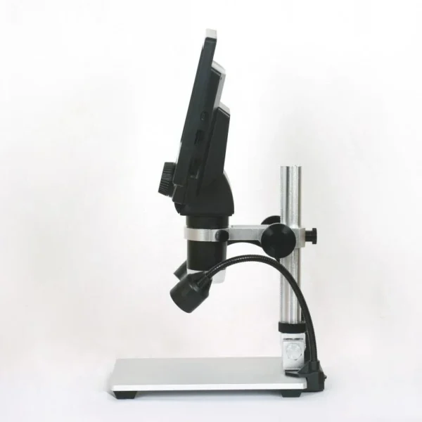 12MP Digital Microscope with 7 Inch Large Color Screen, Wide Base, LCD Display, 1-1200X Continuous Magnification with Light - Built-in Battery Version - Image 5