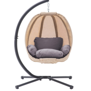 Hammock Chair Swing Basket with Stand, Including Frame for Indoor and Outdoor Relaxation