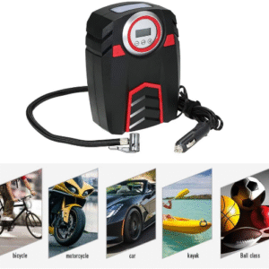 Portable 12V DC Air Pump, With LED Display