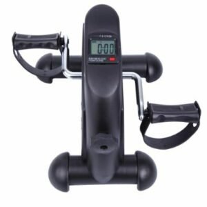 Mini Pedal Exercise Bike LCD Display Cycling Trainer Home Exerciser Equipment Fitness Arm