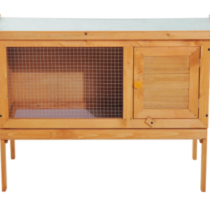 Rabbit Hutch Wood With Removable Drawer