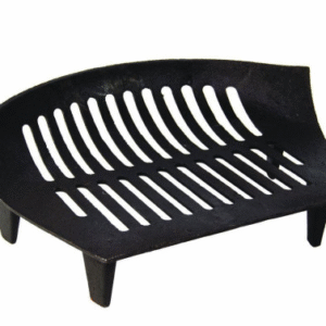 Cast Iron Fire Grate â€“ Durable Fireplace Log Holder for Wood Burning