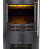 Electric Stove Fireplace with Adjustable Thermostat â€“ Energy-Efficient Heater for Home and Office Warmth