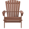 Foldable Hardwood Garden Chair, Outdoor Folding Chair with Armrests, Compact and Durable Patio Seating