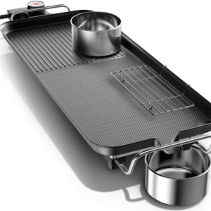 Electric Nonstick Indoor BBQ Grill â€“ Smokeless Grilling Machine for Home Cooking and Indoor Barbecues