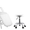 Pro PVC, Thickly Padded Massage Bed With Stool For Salon Home