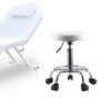 Foldable Salon Massage Bed Table with Headrest Support, Carry Bag & Stool for Home and Salon Use