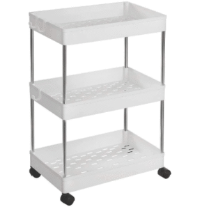 Multipurpose Rolling Cart 3 Tier Kitchen Trolley