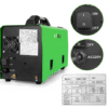 Gas and Gasless 4-in-1 MIG TIG Stick Welder Welding Machine with Dual Voltage and Multi-Function Capability