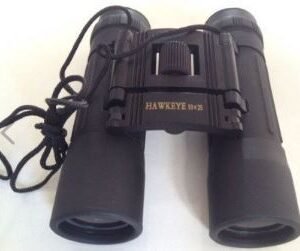 Hawk Eye 10 x 25 Binoculars Atlas Explorer with Carrying Purse and Strap for Outdoor Adventures and Travel