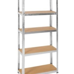 Easy Installation Workshop Storage Shelving Unit, ideal for organizing tools and supplies with adjustable shelves. Perfect for workshops, garages, and home storage.