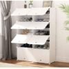 Portable Shoe Storage Organizer Tower