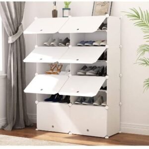 Portable Shoe Storage Organizer Tower