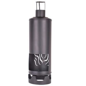 Garden Fireplace Gas Bottle Patio Stove with Adjustable Heat â€“ Outdoor Fire Pit for Patio, Backyard, and Garden Heating