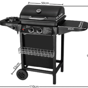 Outdoor gas barbecue 2 + 1 burners 8.7KW