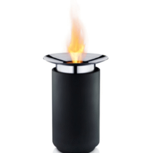 Gel Fire Pit with Extinguisher, Safe Outdoor Tabletop Fire Feature for Patio and Garden